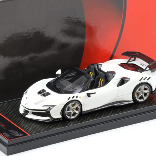 1:43 BBR Ferrari SF90 XX Spider Bianco Cervino white - Limited 50 pcs.