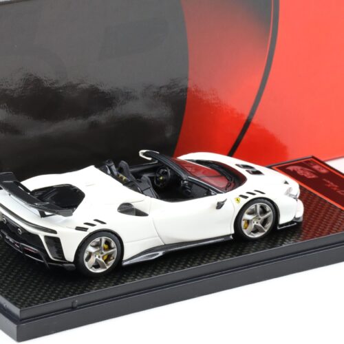 1:43 BBR Ferrari SF90 XX Spider Bianco Cervino white - Limited 50 pcs.