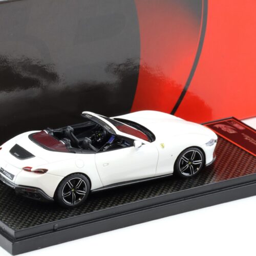 1:43 BBR Ferrari Roma Spider Bianco Cervino white - Limited 24 pcs.