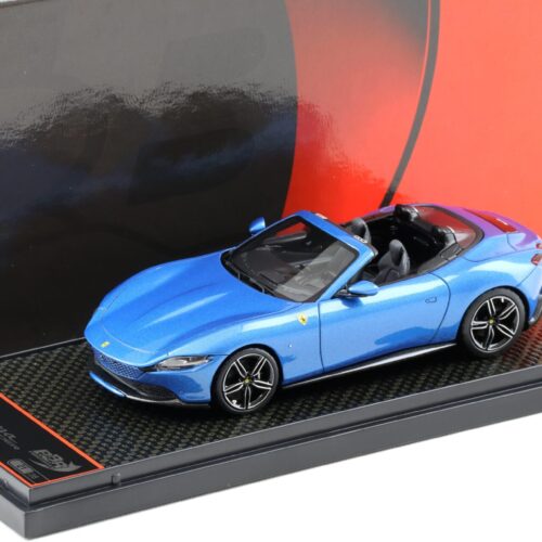 1:43 BBR Ferrari Roma Spider Blue Corsa blue metallic - Limited 36 pcs.
