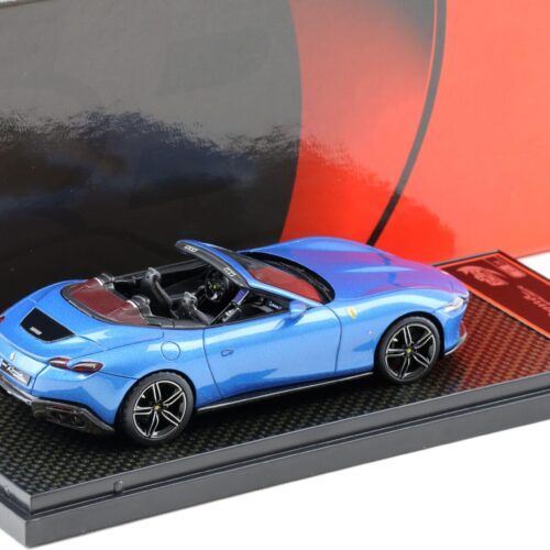 1:43 BBR Ferrari Roma Spider Blue Corsa blue metallic - Limited 36 pcs.