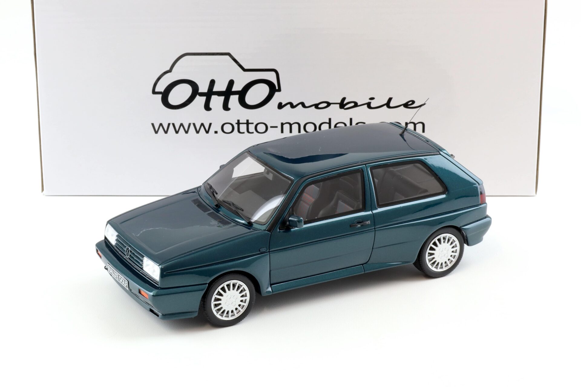 1:18 OTTO mobile OT892 VW Golf 2 MKII Rallye green metallic 1990