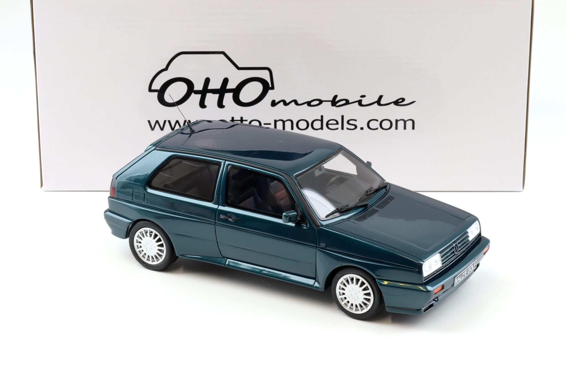 1:18 OTTO mobile OT892 VW Golf 2 MKII Rallye green metallic 1990