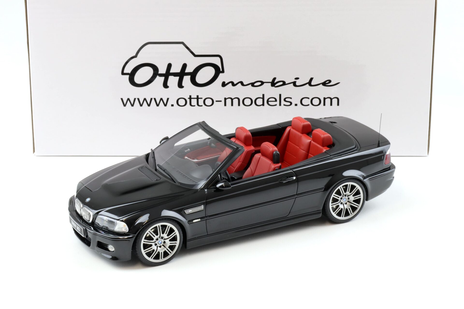 1:18 OTTO mobile OT380 BMW M3 E46 Convertible 2004 black