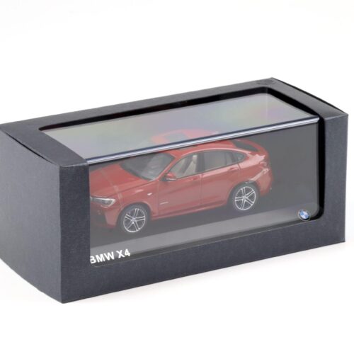 1:43 Herpa BMW X4 (F26) melbourne red DEALER VERSION
