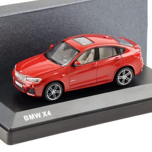 1:43 Herpa BMW X4 (F26) melbourne red DEALER VERSION