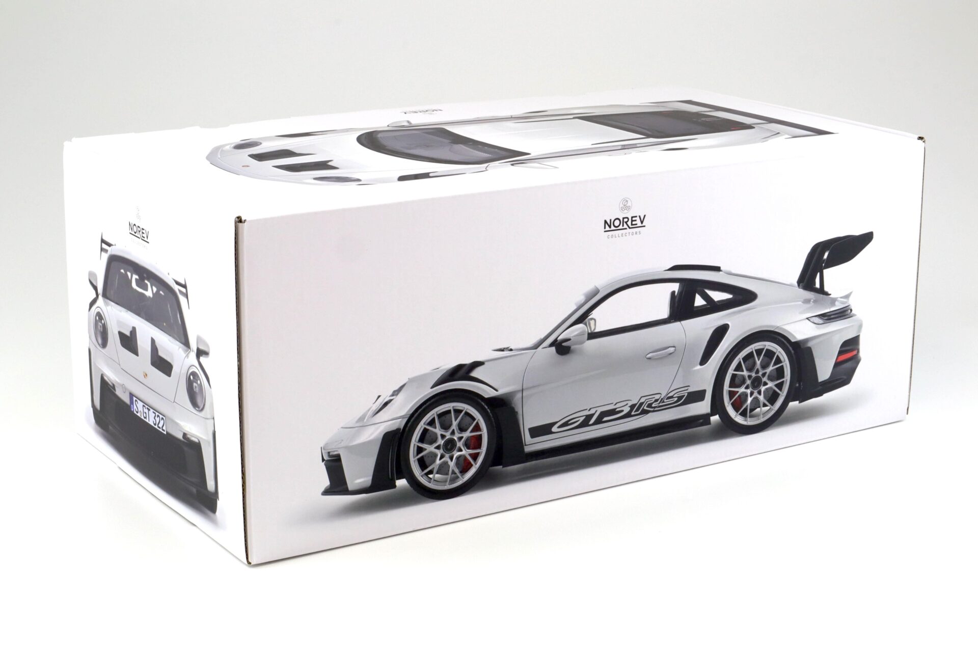1:12 Norev Porsche 911 992 GT3 RS Coupe 2022 GT-silver metallic/ black - Limite 500 pcs.