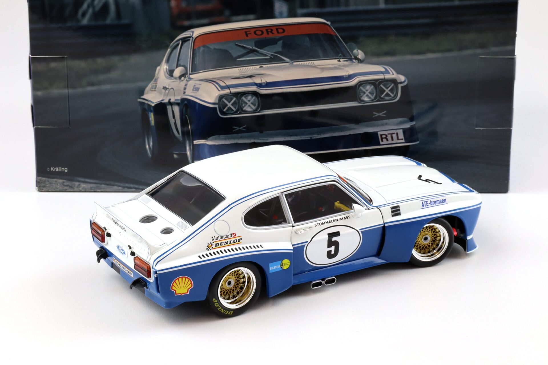 1:18 WERK83 Ford Capri RS3100 #5 Glemser/Hezemands 5th ETCC Zandvoort 1974