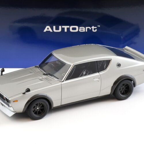 1:18 AUTOart Nissan Skyline 2000 GT-R (KPGC110) Tuned Version silver 77466
