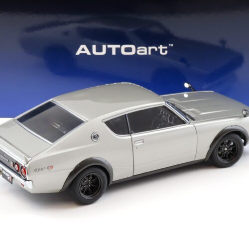 1:18 AUTOart Nissan Skyline 2000 GT-R (KPGC110) Tuned Version silver 77466