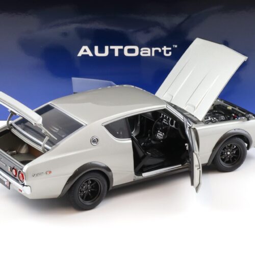 1:18 AUTOart Nissan Skyline 2000 GT-R (KPGC110) Tuned Version silver 77466