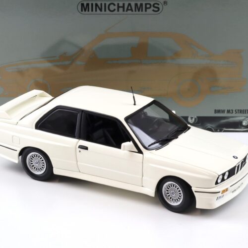 1:18 Minichamps BMW M3 E30 Street Coupe 1987 white