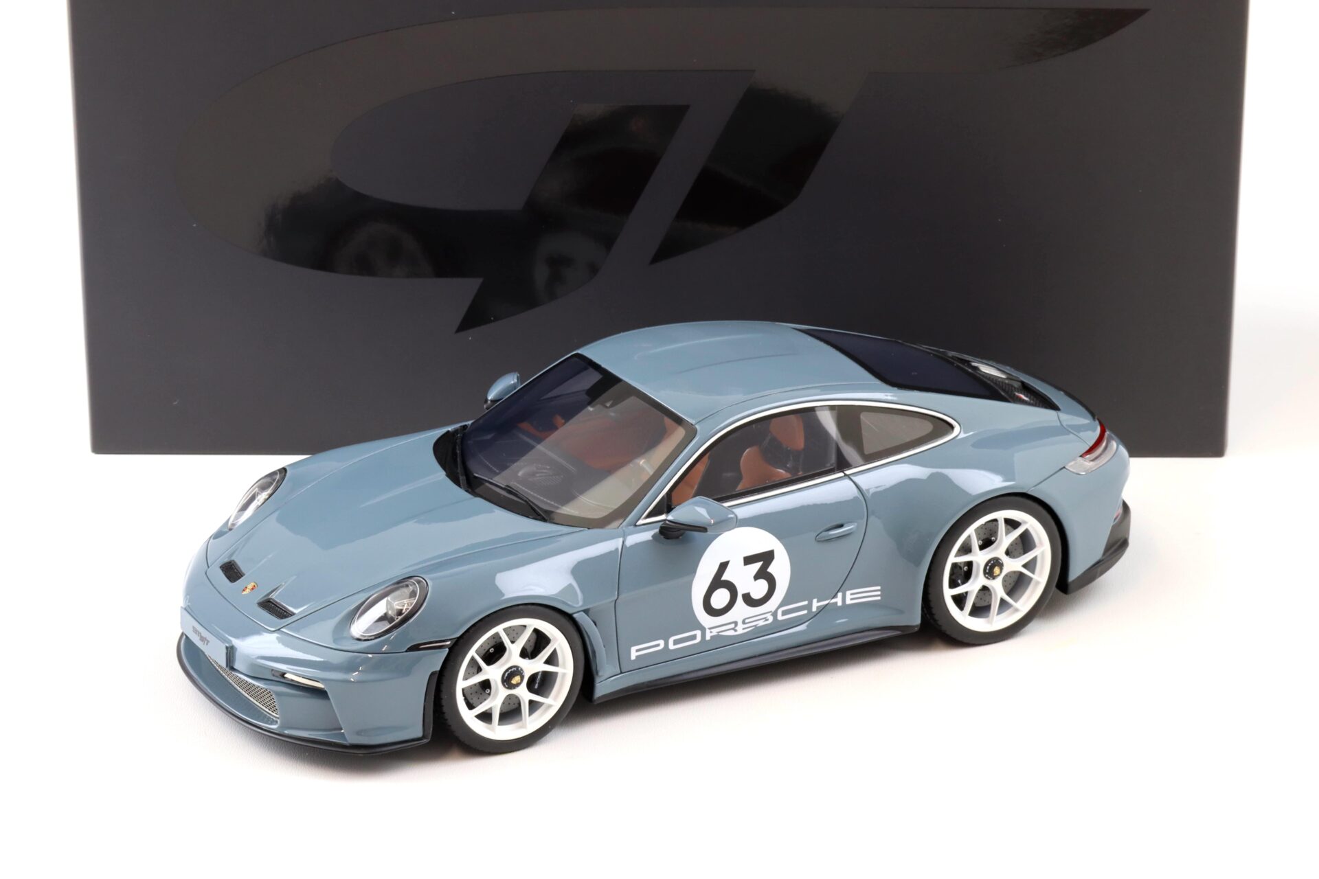 1:18 GT Spirit GT491 Porsche 911 992 S/T Coupe Heritage Package Shore blue 2024