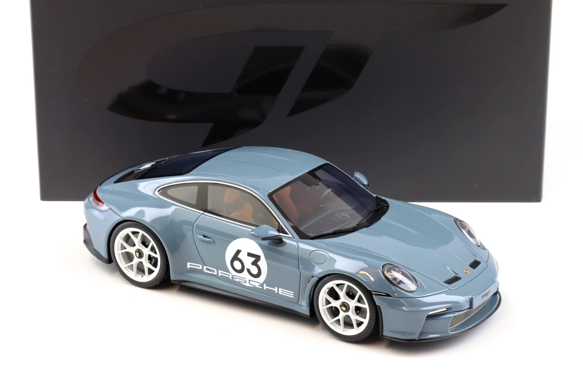 1:18 GT Spirit GT491 Porsche 911 992 S/T Coupe Heritage Package Shore blue 2024