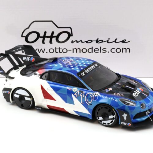 1:18 OTTO mobile OT1095 Alpine A110 GT4 Evo Pikes Peak white/ blue R. Astier 2023