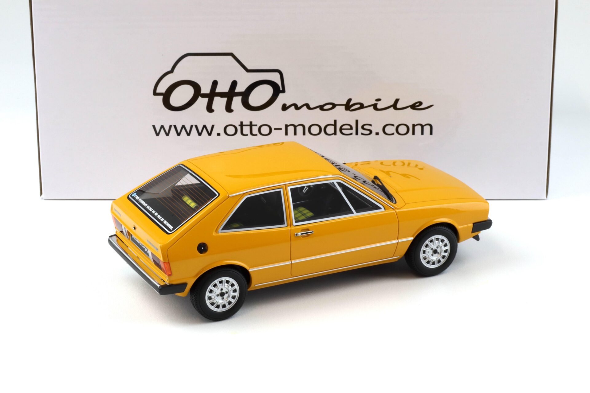 1:18 OTTO mobile OT467 VW Scirocco GTI MK1 Marino yellow 1977