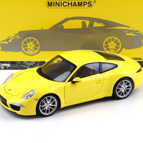 1:18 Minichamps Porsche 911 991 Carrera S Coupe 2011 yellow