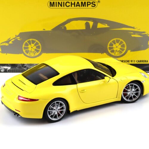 1:18 Minichamps Porsche 911 991 Carrera S Coupe 2011 yellow