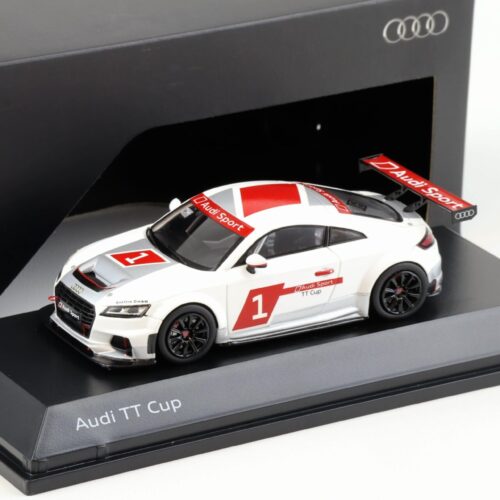 1:43 Spark Audi TT Cup 2015 Presentation #1 white DEALER VERSION