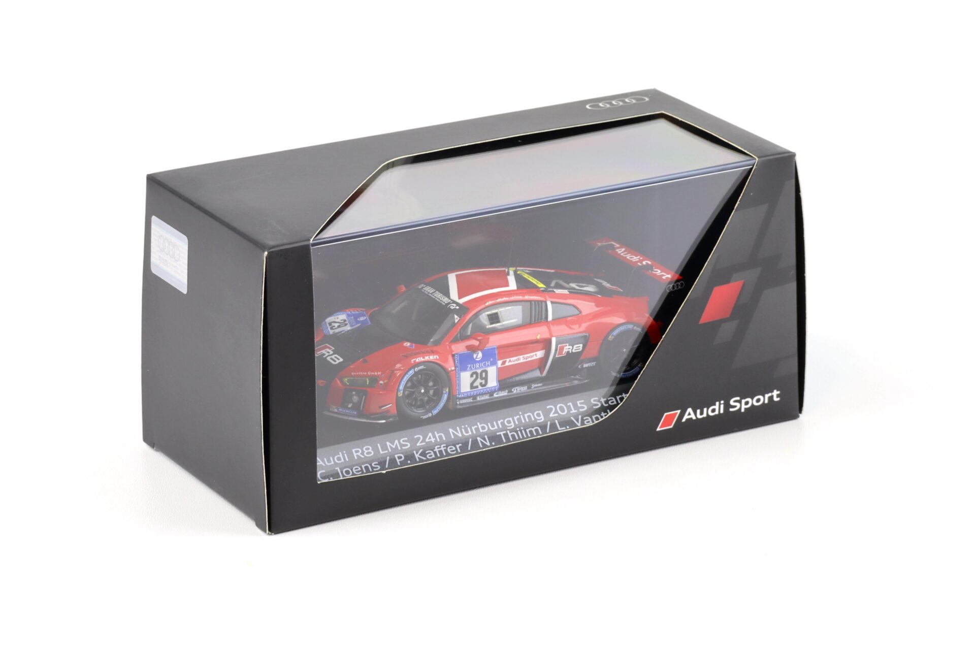 1:43 Spark Audi R8 LMS 24h Nürburgring 2015 #29 Joens/ Kaffer DEALER VERSION