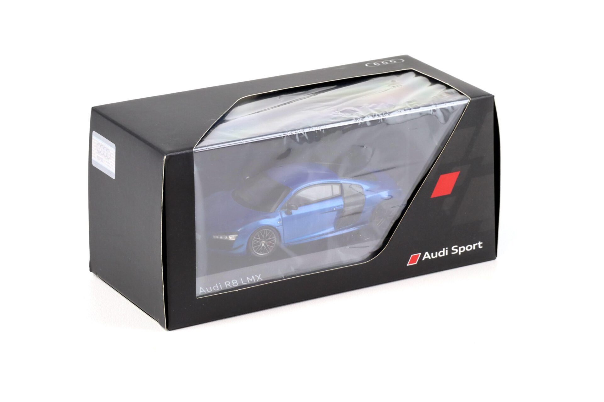 1:43 Spark Audi R8 LMX 2014 Ara blue DEALER VERSION