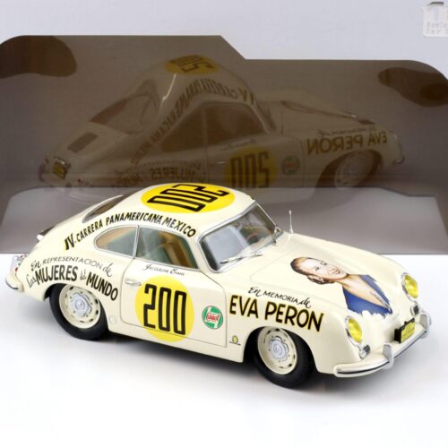1:18 Solido Porsche 356 PRE-A #200 Carrera Panamericana Mexico 1953 beige