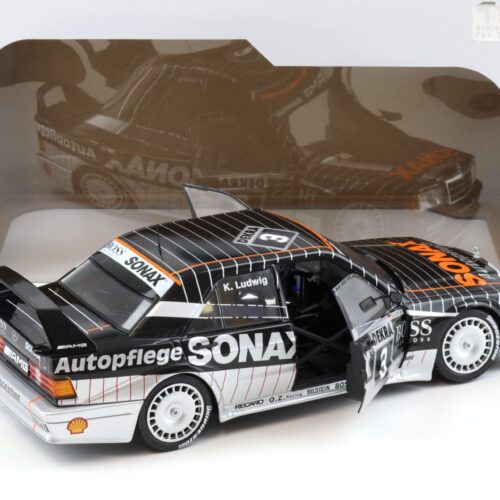 1:18 Solido Mercedes 190E 2.5-16 EVO 2 DTM 1992 K.Ludwig #3 SONAX