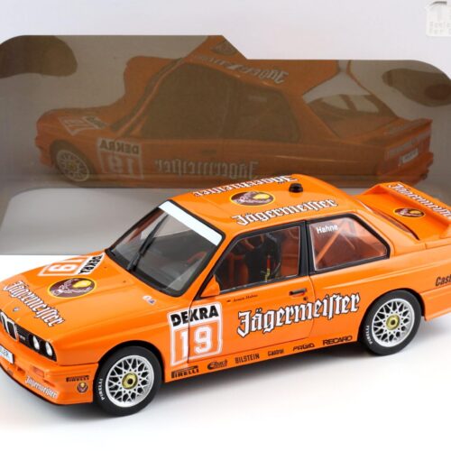 1:18 Solido BMW M3 E30 DTM 1992 Hahne #19 Jägermeister