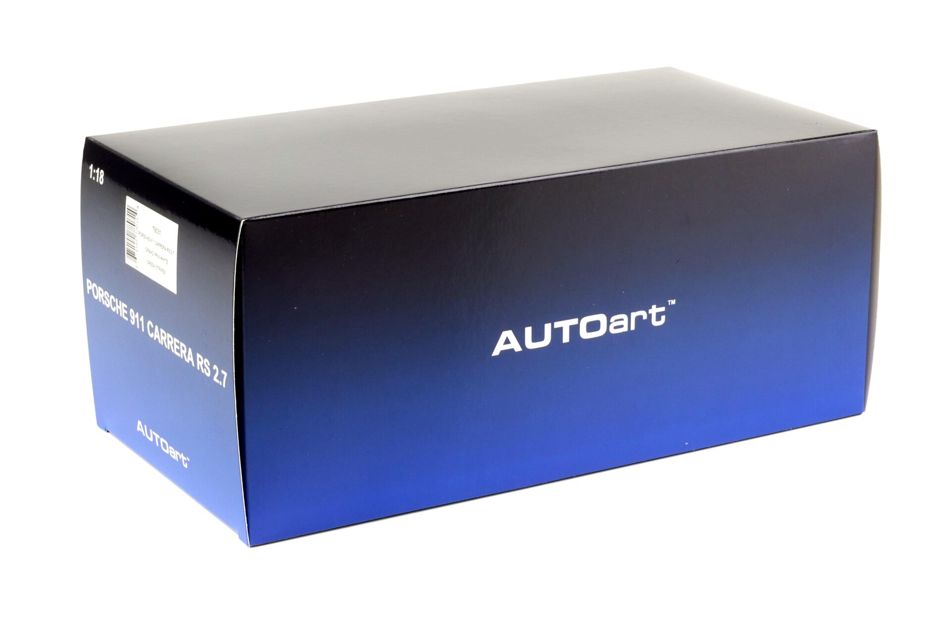1:18 AUTOart Porsche 911 Carrera RS 2.7 Gulf blue/ black stripes 78032