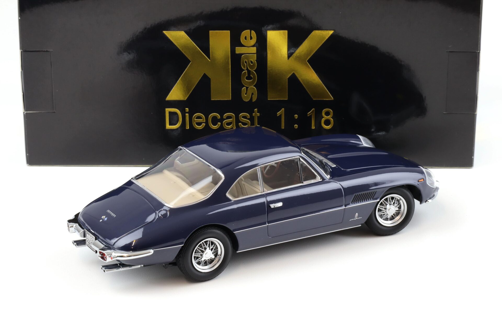 1:18 KK-Scale Ferrari 400 Superamerica 1962 dark blue