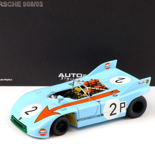 1:18 AUTOart Porsche 908/03 Nürburgring 1971 Bell/ Siffert #2 Gulf 87173