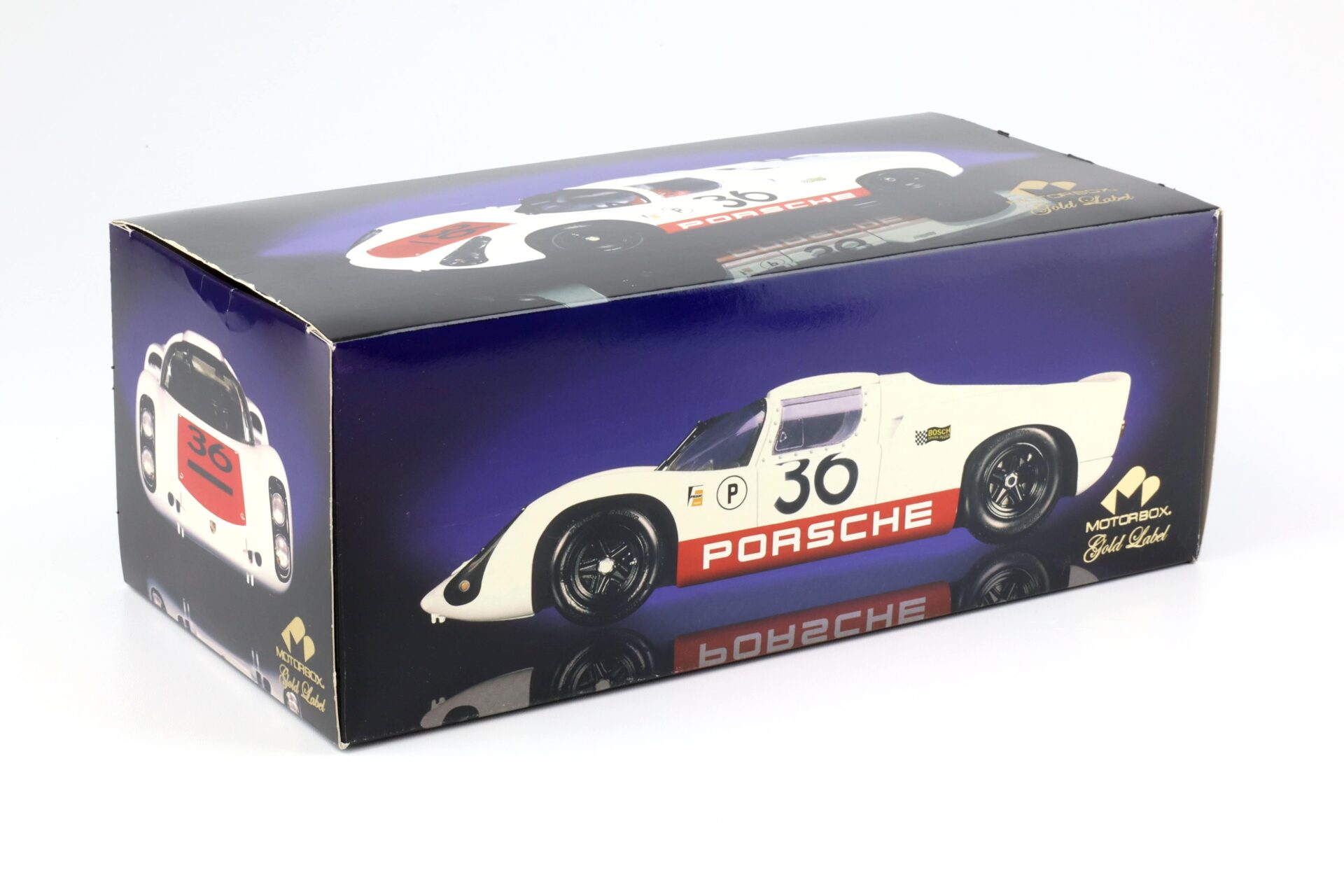1:18 Exoto Motorbox Porsche 910 Sebring 12h 1967 Patrick/Mitter #36 MTB00066B