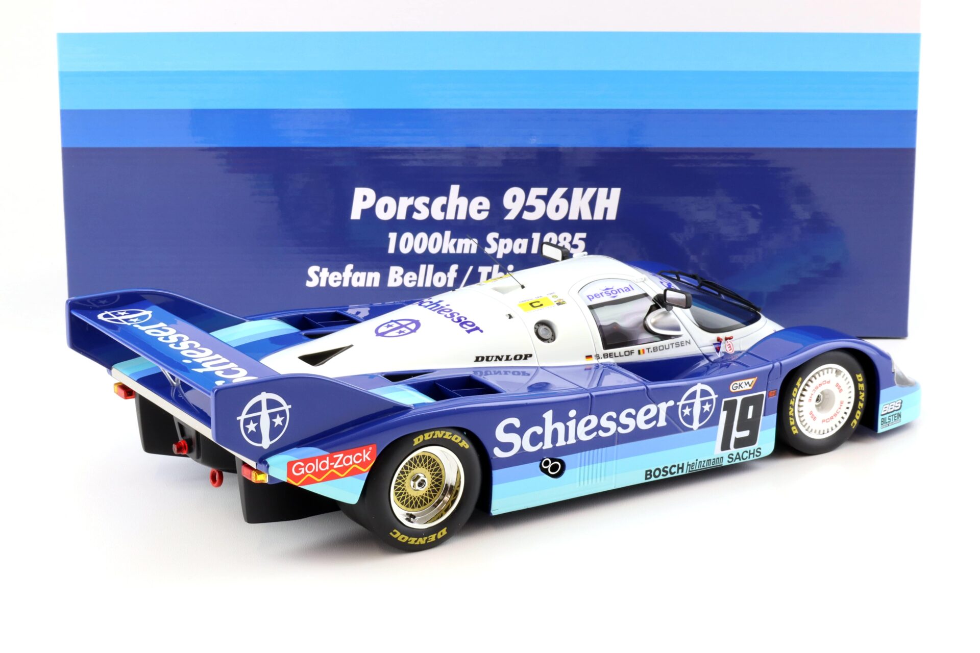 1:12 WERK83 Porsche 956 K 1000km SPA 1985 Bellof / Boutsen #19
