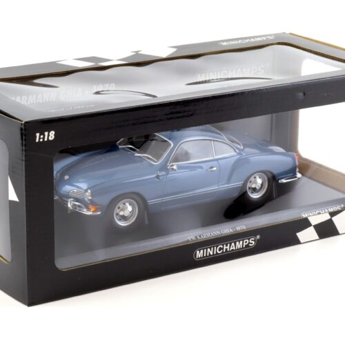 1:18 Minichamps VW Karmann Ghia Coupe 1970 blue metallic