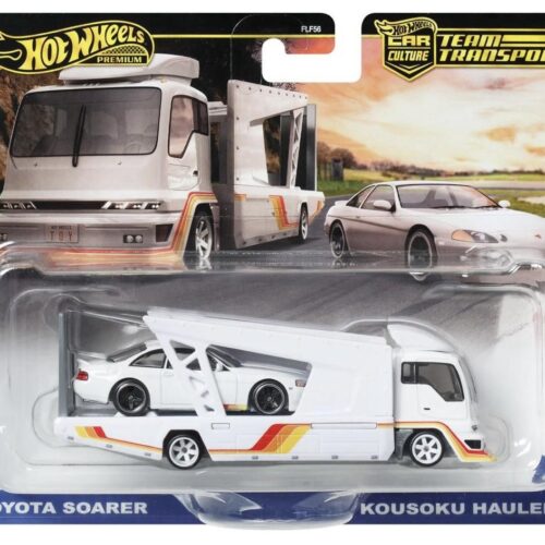 1:64 Hot Wheels Premium 2025 Team Transport JBM32 Toyota Soarer + Kousoku Hauler
