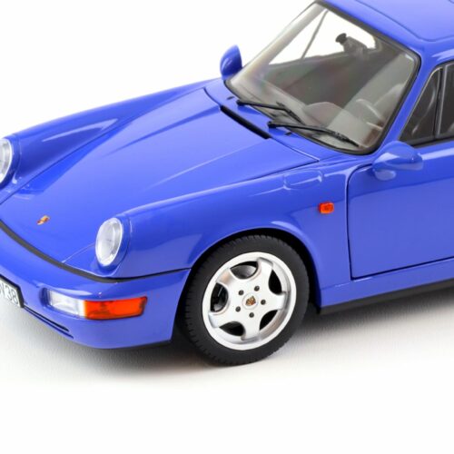 1:18 Norev Porsche 911 (964) Carrera 4 Coupe 1990 Maritim blue - Limited 504 pcs.