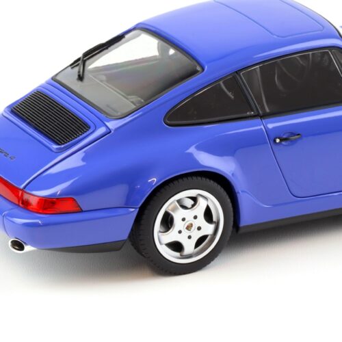 1:18 Norev Porsche 911 (964) Carrera 4 Coupe 1990 Maritim blue - Limited 504 pcs.