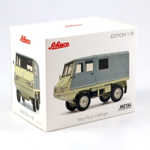 1:18 Schuco Styr-Puch Halfinger 4x4 beige/ grey