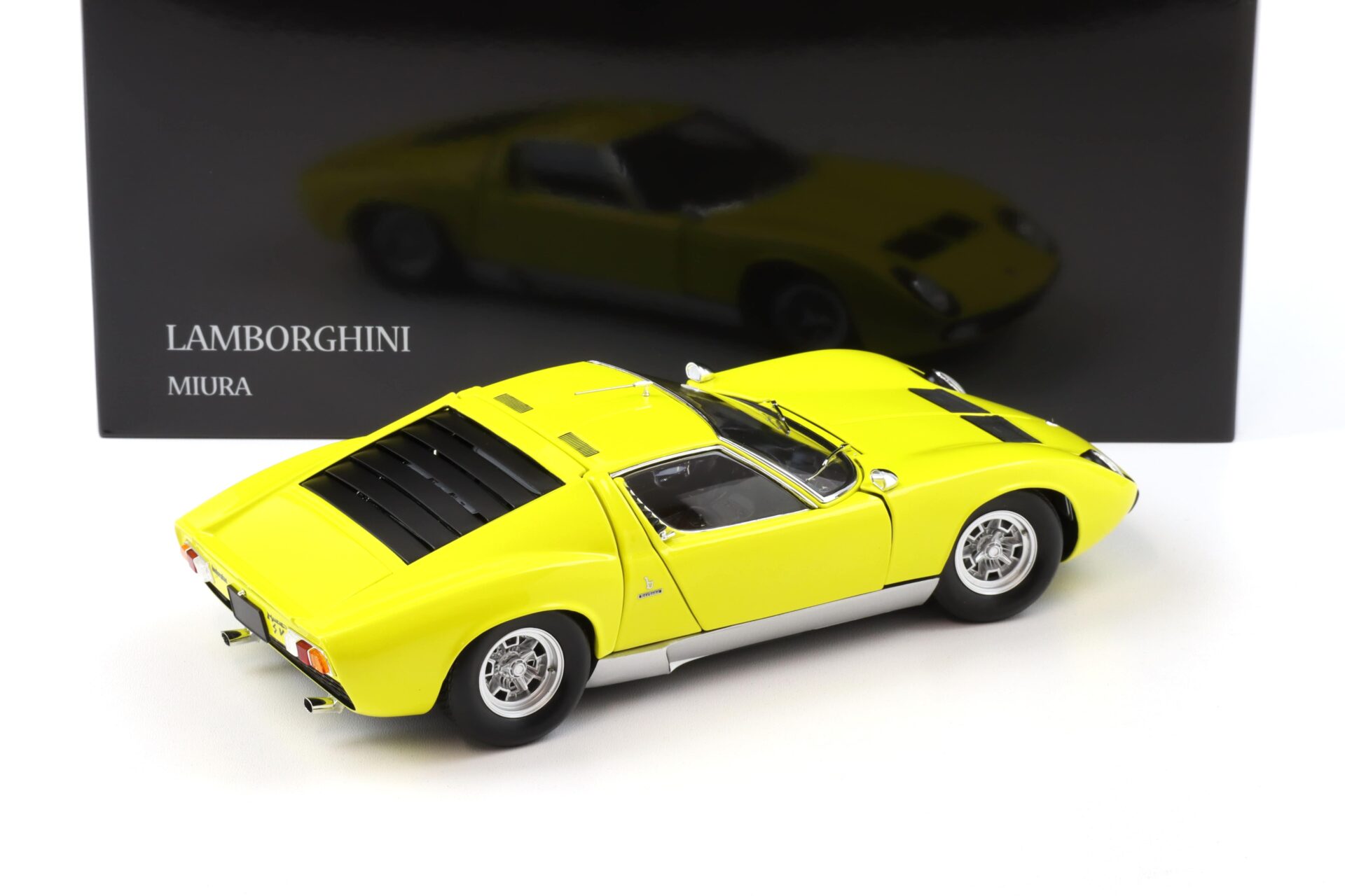1:18 Kyosho Lamborghini Miura P400SV yellow/ silver 08317Y