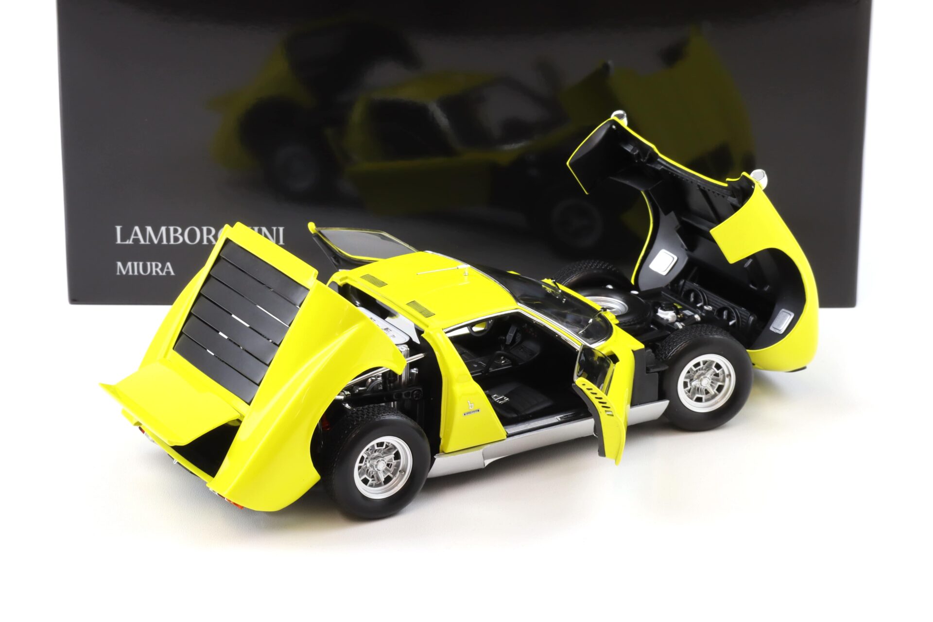 1:18 Kyosho Lamborghini Miura P400SV yellow/ silver 08317Y
