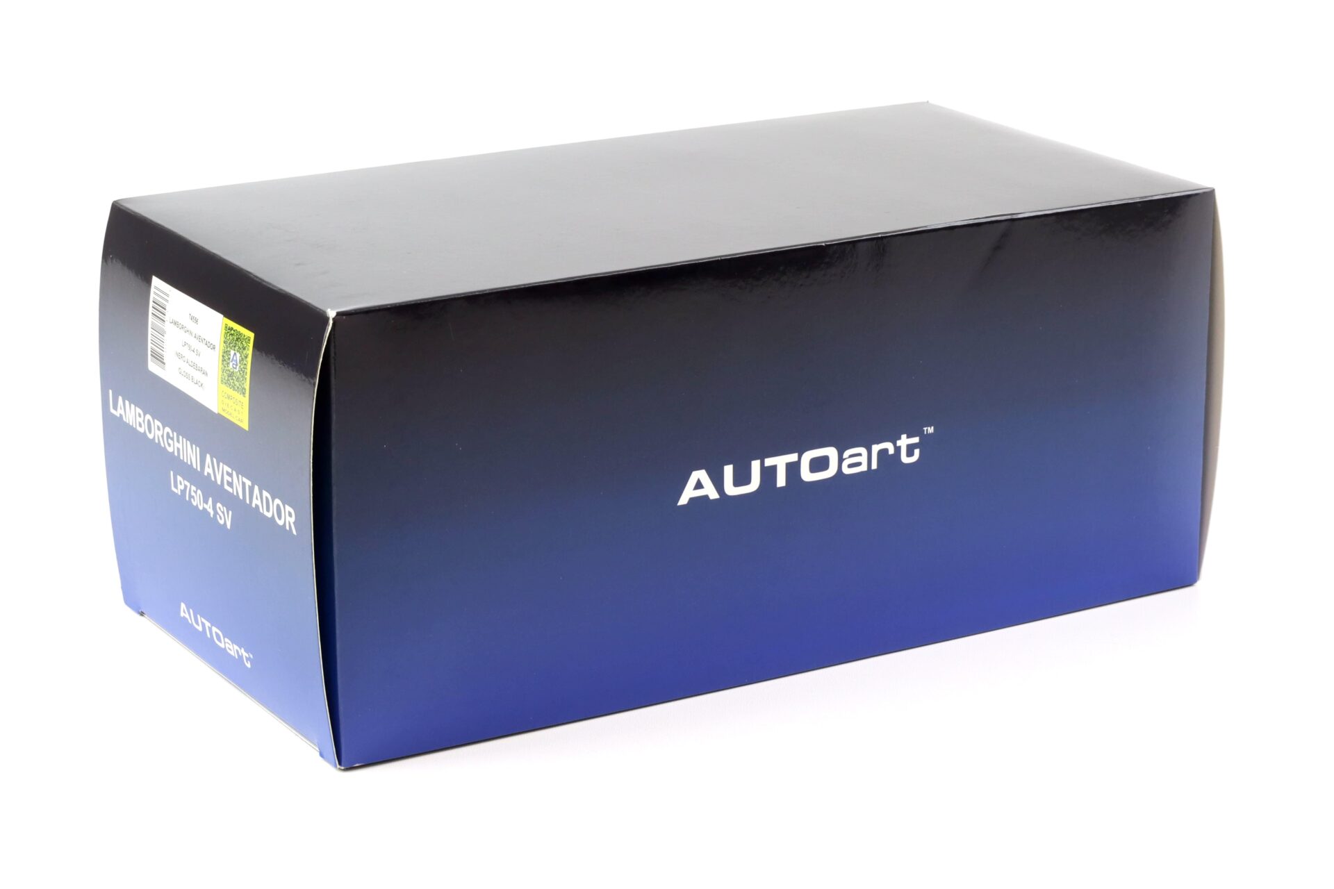 1:18 AUTOart Lamborghini Aventador LP750-4 SV Nero Aldebaran/ Gloss black