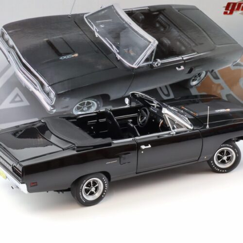 1:18 GMP 1970 Plymouth Road Runner Convertible 440+6 black/ black
