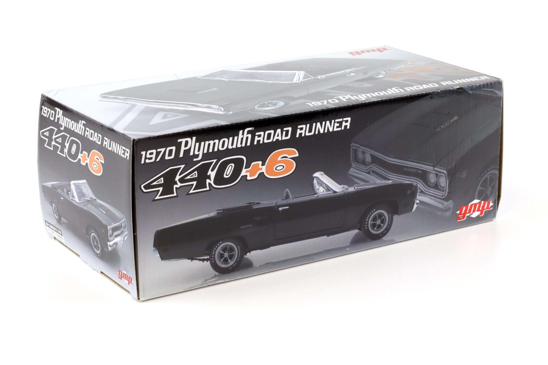1:18 GMP 1970 Plymouth Road Runner Convertible 440+6 black/ black