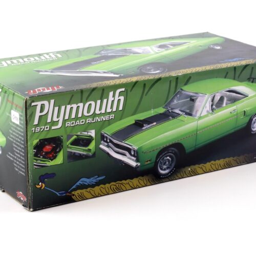 1:18 GMP 1970 Plymouth Road Runner 440.6 Lime green/ black