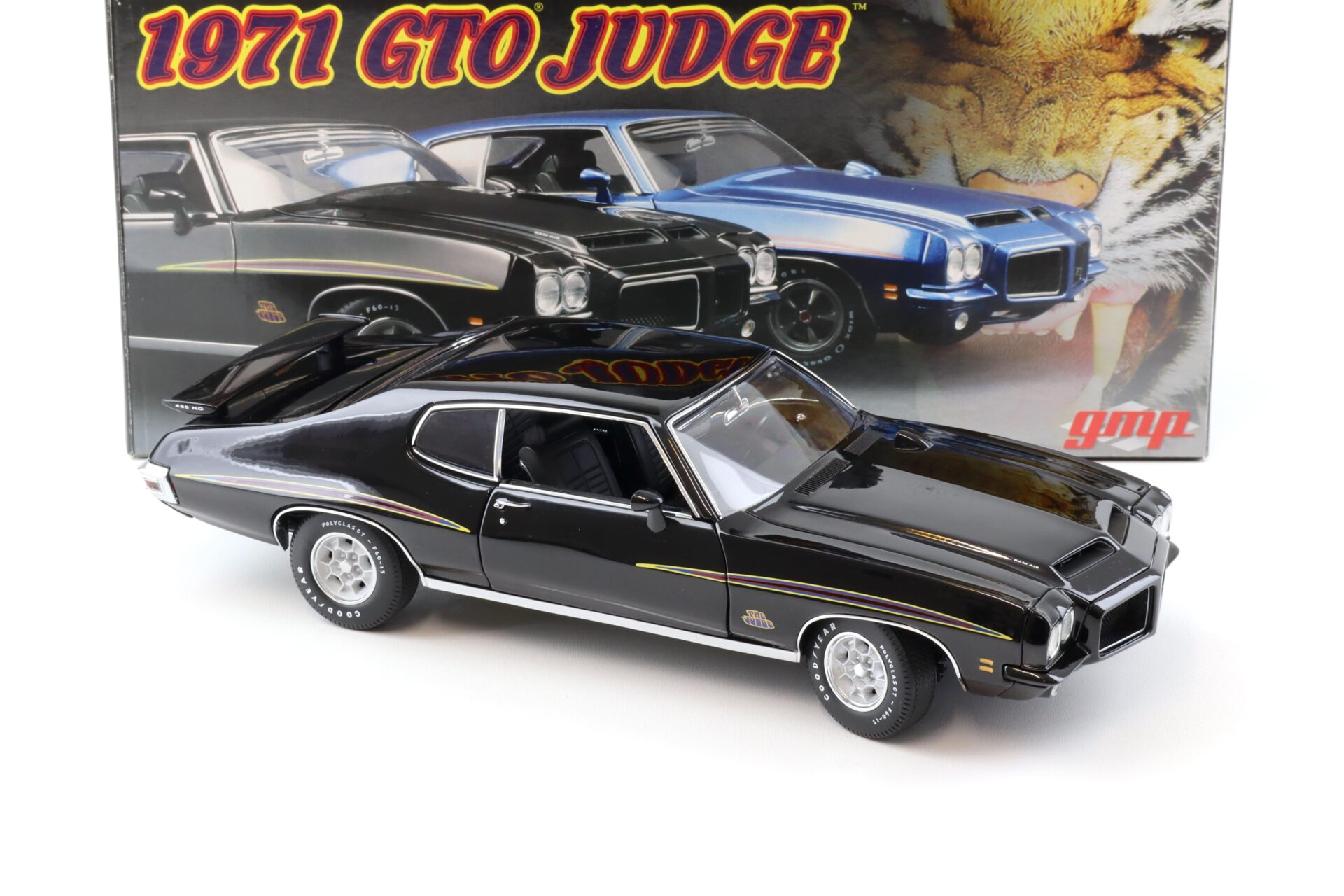 1:18 GMP 1971 Pontiac GTO JUDGE Coupe black G1801220