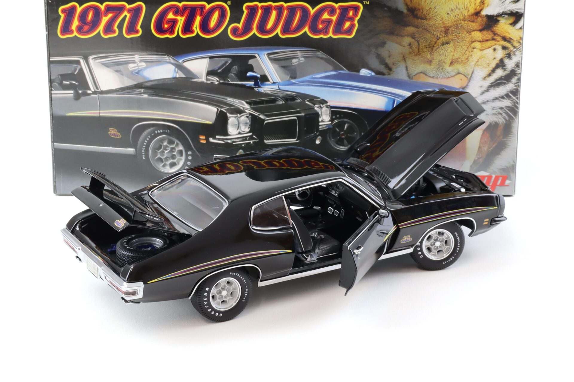 1:18 GMP 1971 Pontiac GTO JUDGE Coupe black G1801220