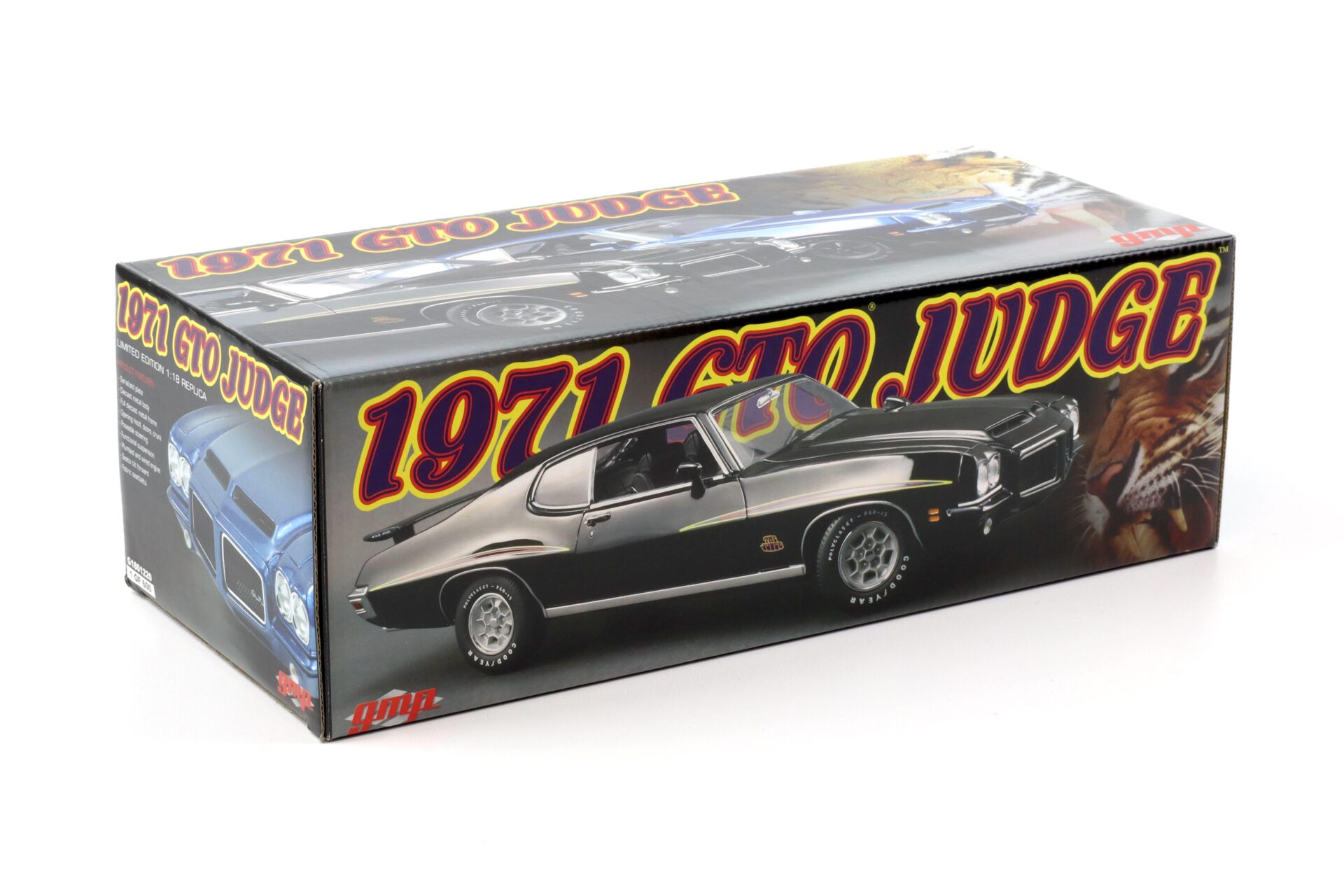 1:18 GMP 1971 Pontiac GTO JUDGE Coupe black G1801220