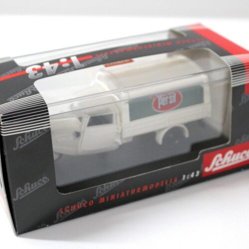 1:43 Schuco Tempo Dreirad Planenwagen PERSIL white