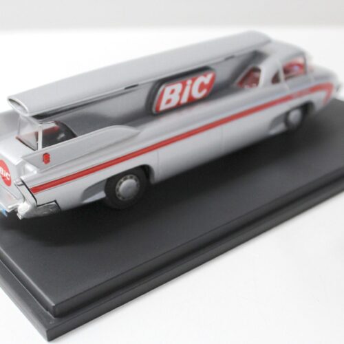 1:43 PUB.CC CAR-BIC "BANG-BANG" Advertising caravan cycle race 1955 silver