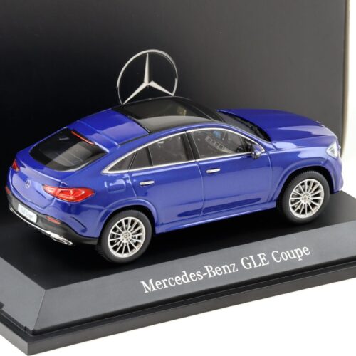 1:43 iScale Mercedes GLE Coupe C167 AMG Line 2020 brilliant blue DEALER VERSION